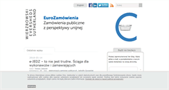 Desktop Screenshot of eurozamowienia.pl